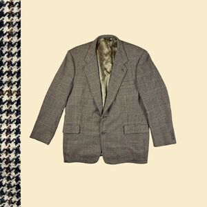 1970s houndstooth sports coat by Aldrich Custom Apparel, vintage USA-made jacket